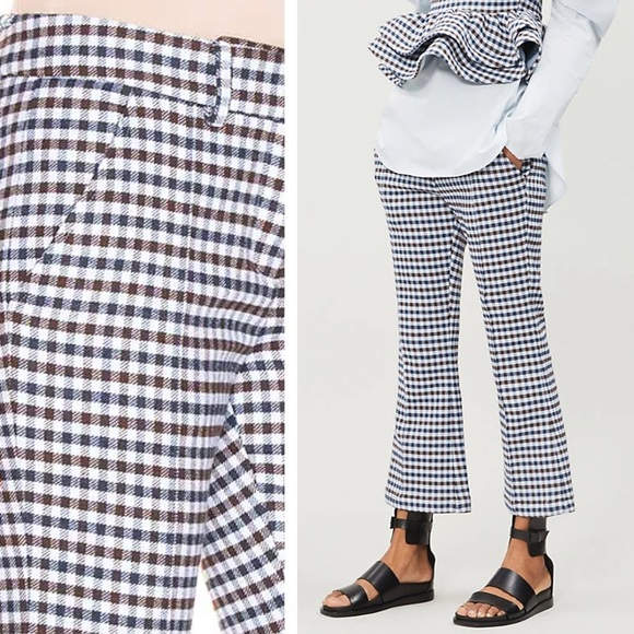 SILVIA TCHERASSI - Leira Pant - Checkered Navy - Picture 5 of 16